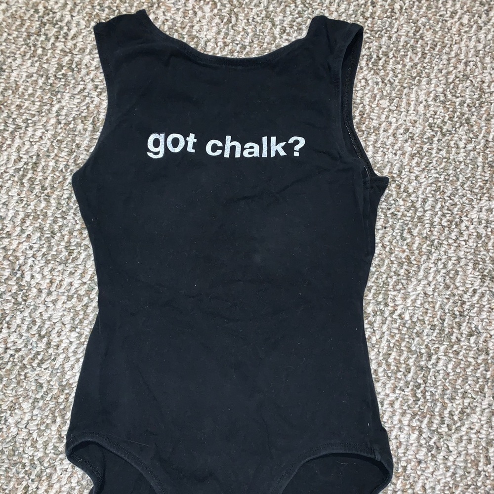 Gymnastics leotard
